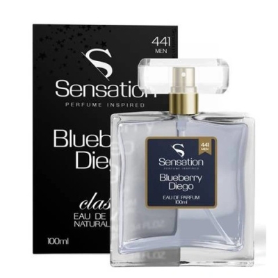 Sensation 441 Men BlueBerry Diego - Eau de Parfum  fur Herren 100 ml