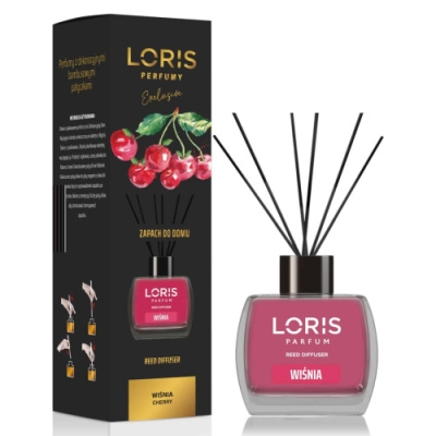 Loris Cherry - Raumduft, Aroma Diffusor mit Stabchen 120 ml