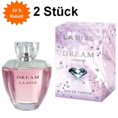 La Rive Dream - Eau de Parfum fur Damen 100 ml, 2 Stuck