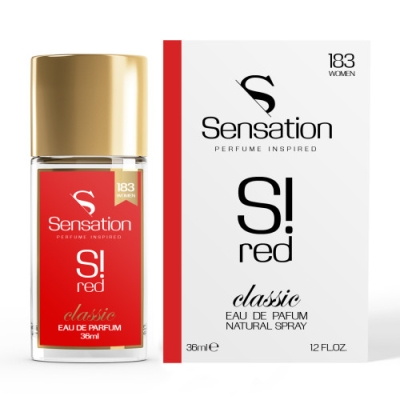 Sensation 183 S! Red Eau de Parfum fur Damen 36 ml