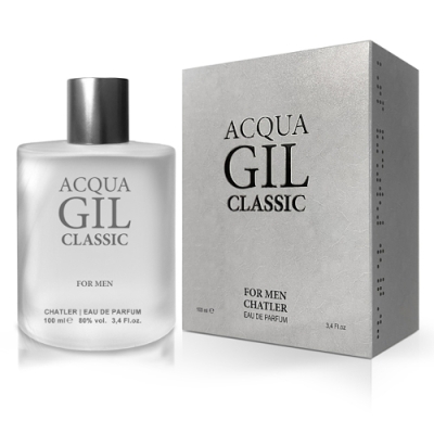 Chatler Acqua Gil Classic Men - Aktions-Set, Eau de Parfum 100 ml + Eau de Parfum 30 ml
