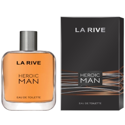 La Rive Heroic Man - Eau de Toilette 100 ml, Probe Armani Stronger With You