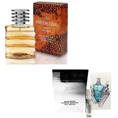 Fragrantia Secrets Predator - Eau de Parfum 100 ml, Probe Jean Paul Gaultier Le Male