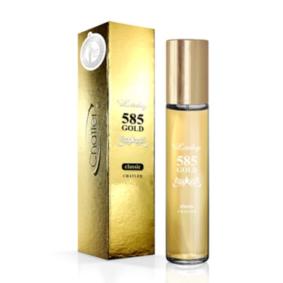 Chatler 585 Gold Lady - Aktions-Set, Eau de Parfum 100 ml + Eau de Parfum 30 ml