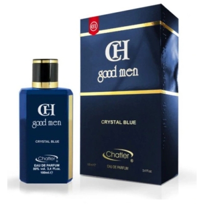 Chatler CH Good Men Crystal Blue - Eau de Parfum 100 ml, Probe Carolina Herrera Bad Boy Cobalt