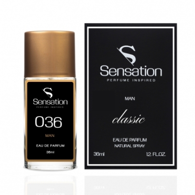 Sensation No.036 - Eau de Parfum fur Herren 36 ml, Probe Lacoste Style in Play