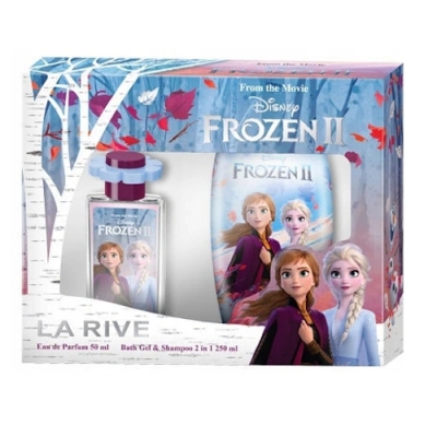 La Rive Disney Frozen II - Set fur Kinder, Eau de Parfum, shower gel