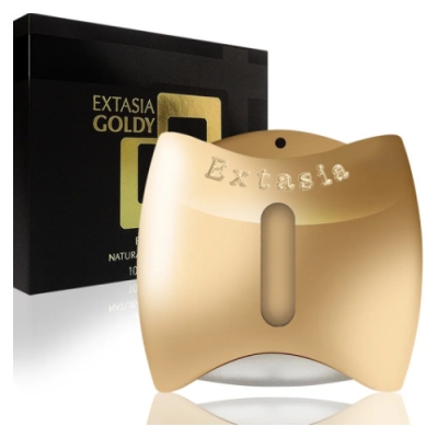 New Brand Extasia Goldy - Eau de Parfum 100 ml, Probe Gucci Guilty