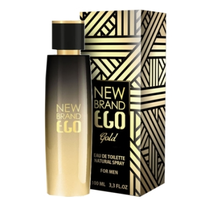New Brand Ego Gold - Eau de Toilette fur Herren 100 ml
