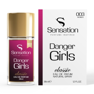 Sensation 003 Danger Girls - Eau de Parfum fur Damen 36 ml