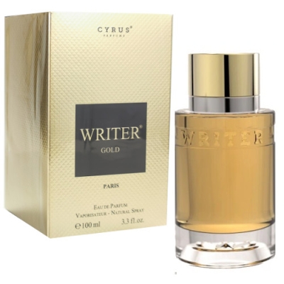 Paris Bleu Cyrus Writer Gold - Eau de Parfum 100 ml, Probe Azzaro Wanted