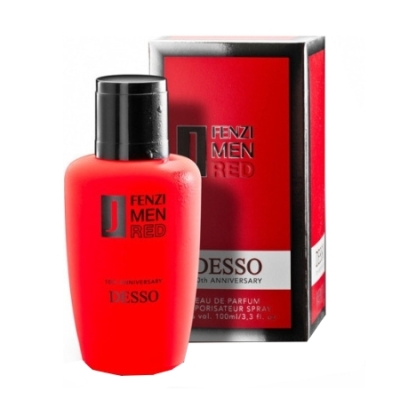JFenzi Desso Red Men - Eau de Parfum fur Herren 100 ml