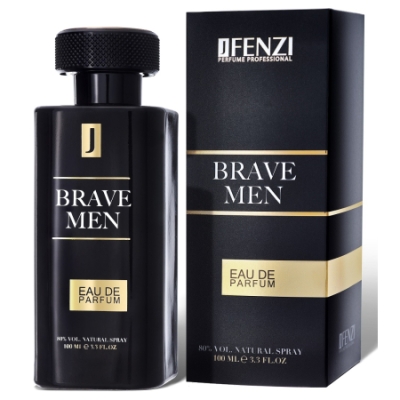 JFenzi Brave Men - Eau de Parfum 100 ml, Probe Carolina Herrera Bad Boy
