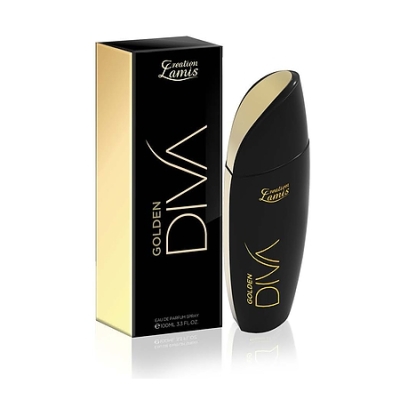 Lamis Diva Golden - Eau de Parfum fur Damen 100 ml