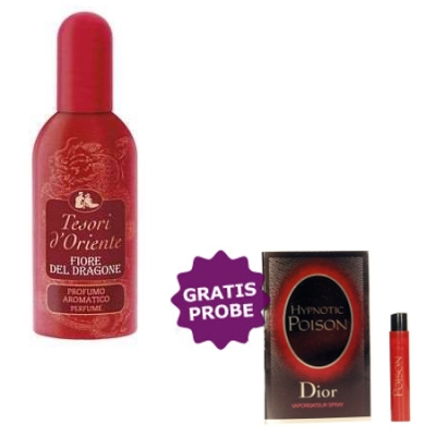 Tesori d Oriente Fiore del Dragone - Eau de Parfum 100 ml, Probe Christian Dior Hypnotic Poison
