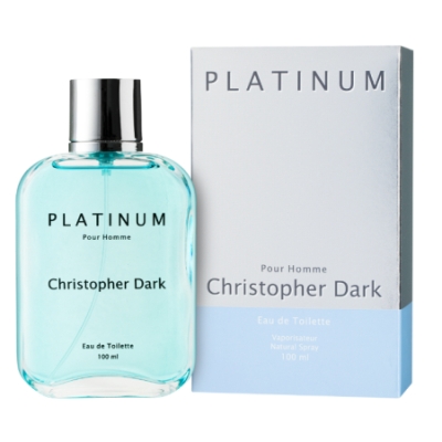 Christopher Dark Platinum Men - Eau de Parfum 100 ml, Probe Azzaro Chrome