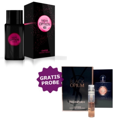 Chatler Option Night - Eau de Parfum 100 ml, Probe Yves Saint Laurent Opium Black