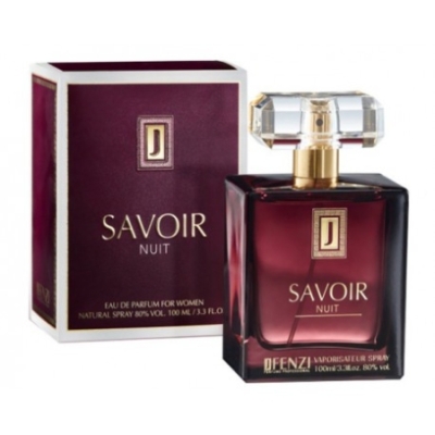 JFenzi Savoir Nuit - Eau de Parfum 100 ml, Probe Versace Crystal Noir