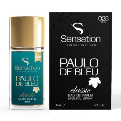 Sensation 028 Paulo Le Bleu Eau de Parfum fur Herren 36 ml