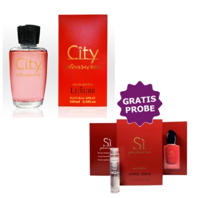 Luxure City Pleasures - Eau de Parfum 100 ml, Probe Giorgio Armani Si Passione