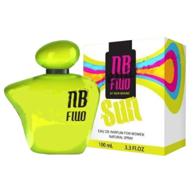 New Brand NB Fluo Sun - Eau de Parfum fur Damen 100 ml
