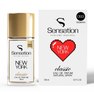 Sensation 093 New York - Eau de Parfum fur Damen 36 ml