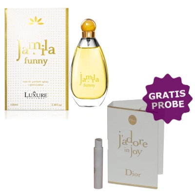 Luxure Jamila Funny - Eau de Parfum 100 ml, Probe Dior Jadore In Joy
