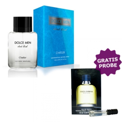 Chatler Dolce Men 2 About Blush - Eau de Parfum 100 ml, Probe Dolce Gabbana Light Blue Homme