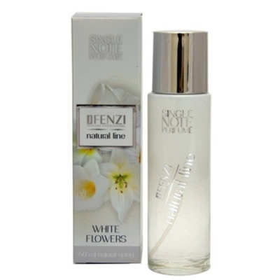 JFenzi Natural Line Weiße Blumen - Eau de Parfum fur Damen 50 ml