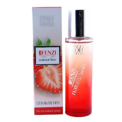 JFenzi Natural Line Erdbeere - Eau de Parfum fur Damen 50 ml