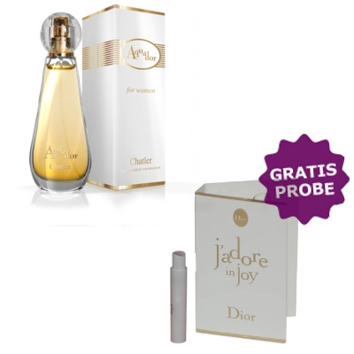 Chatler Aquador - Eau de Parfum 100 ml, Probe Dior Jadore