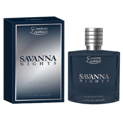 Lamis Savanna Nights - Eau de Toilette fur Herren 100 ml, Probe Dior Sauvage