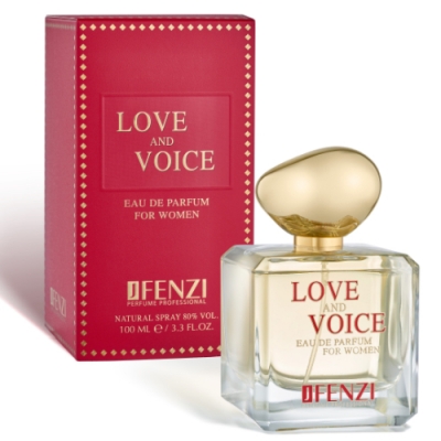 JFenzi Love and Voice - Eau de Parfum fur Damen 100 ml