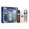 Cuba Blue Men - Set fur Herren, Eau de Toilette, Deodorant, Aftershave