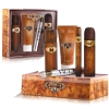 Cuba Gold - Set fur Herren, Eau de Toilette 100 ml, Eau de Toilette 35 ml, Aftershave, Showergel