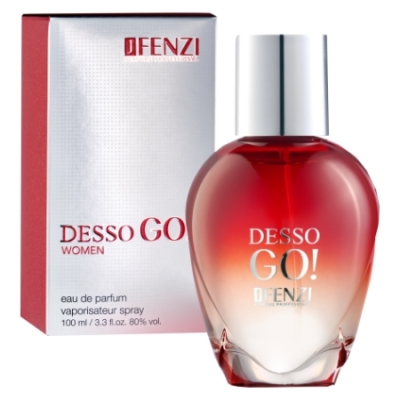 JFenzi Desso Go - Eau de Parfum fur Damen 100 ml