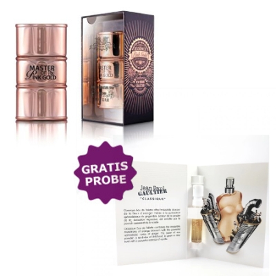 New Brand Master of Essence Pink Gold - Eau de Parfum 100 ml, Probe Jean Paul Gaultier Classique
