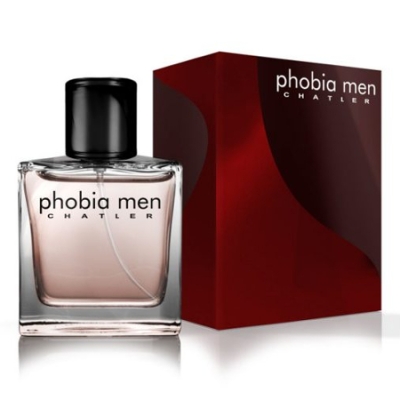 Chatler Phobia Men - Eau de Parfum 100 ml, Probe Calvin Klein Euphoria Men