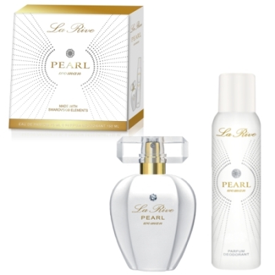 La Rive Pearl - Set fur Damen, Eau de parfum, Deodorant
