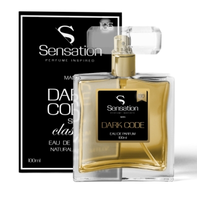 Sensation Dark Code Sport No.135 - Eau de Parfum fur Herren 100 ml