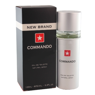 New Brand Commando - Eau de Toilette  fur Herren 100 ml