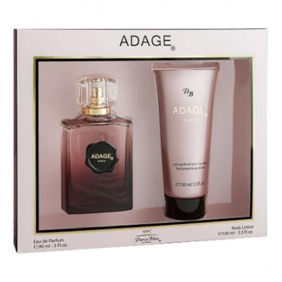 Paris Bleu Adage - Set fur Damen, Eau de Parfum, Körperlotion Paris Bleu Adage - Set fur Damen, Eau de Parfum, Körperlotion
