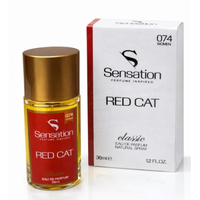 Sensation 074 Red Cat - Eau de Parfum fur Damen 36 ml