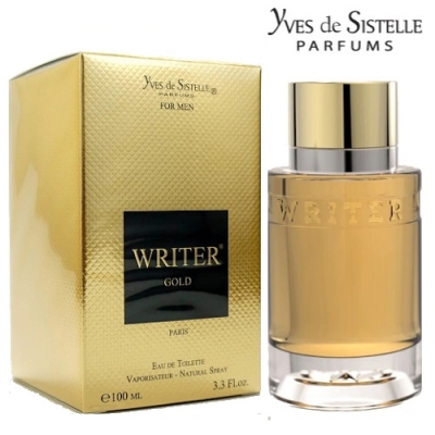 Paris Bleu Yves De Sistelle Writer Gold - Eau de Parfum fur Herren 100 ml