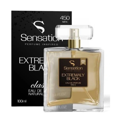 Sensation 450 Men Extremaly Black - Eau de Parfum  fur Herren 100 ml