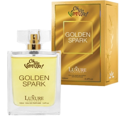 Luxure Golden Spark - Eau de Parfum fur Damen 100 ml Luxure Golden Spark - Eau de Parfum fur Damen 100 ml