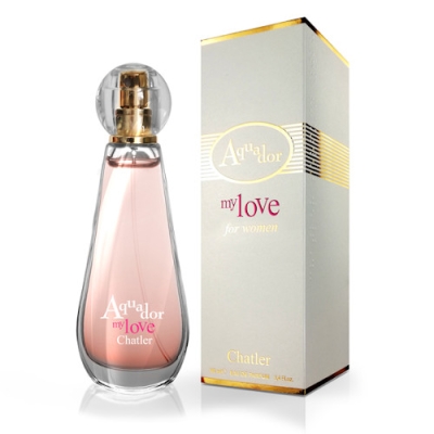 Chatler Aquador My Love - Aktions-Set, Eau de Parfum 100 ml + Eau de Parfum 30 ml