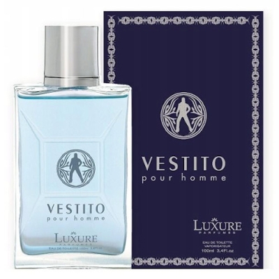 Luxure Vestito Pour Homme - Eau de Parfum 100 ml, Probe Versace Pour Homme