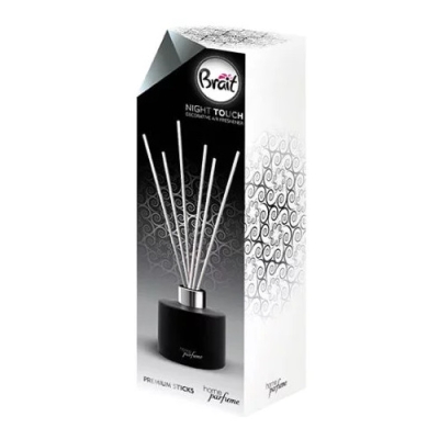Brait Premium Sticks Night Touch - Raumduft, Aroma Diffusor mit Stabchen 100 ml