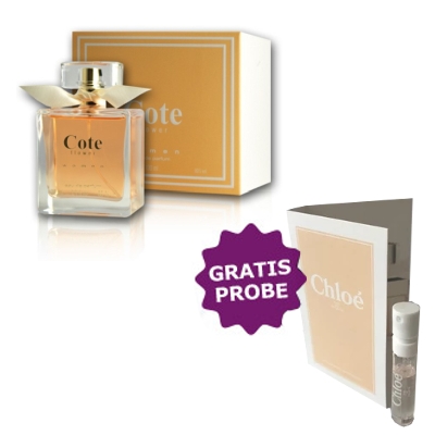 Cote Azur Cote Flower - Eau de Parfum 100 ml, Probe Chloe Fleur de Parfum